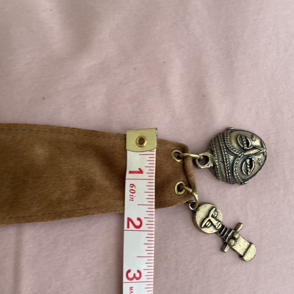 Suede Leather tribal belt - Picture 10 of 11
